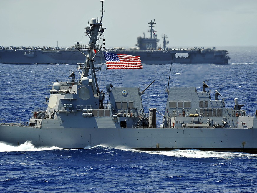 L'USS Chung-Hoon est un destroyer Aegis faisant partie de la flotte am