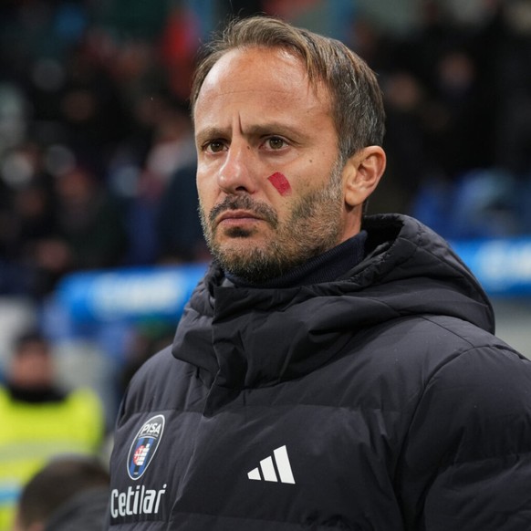 Alberto Gilardino n'est plus l'entraîneur de Pise