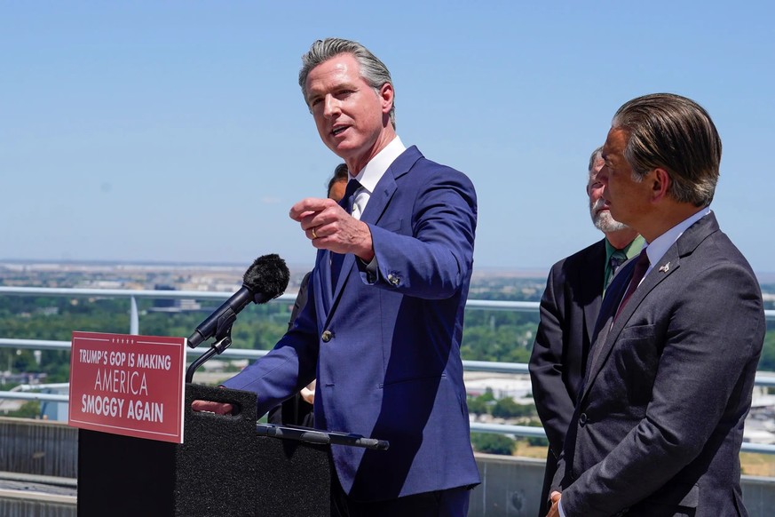 Gavin Newsom, gouverneur de Californie.