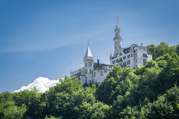 Ambiance de conte de fées au Château Gütsch (9 juin 2021).