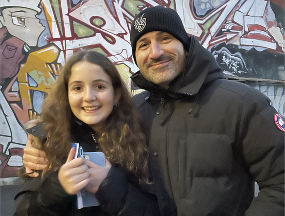 Charline, jeune admiratrice de Léa de la Star Ac'