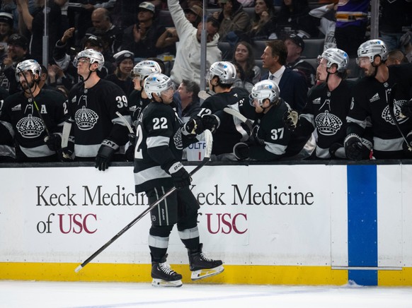 Kevin Fiala a marqué le premier but de la saison des Kings.