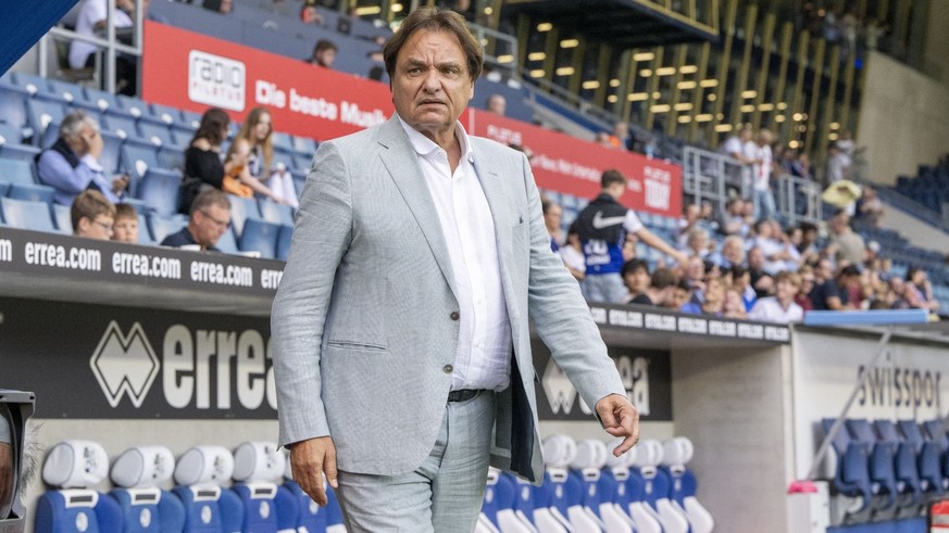 Le FC Sion et son président Christian Constantin ont réalisé une perte en 2024.
