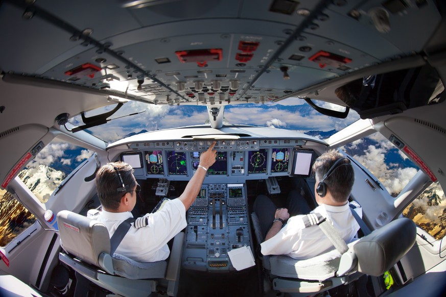 vue depuis le cockpit