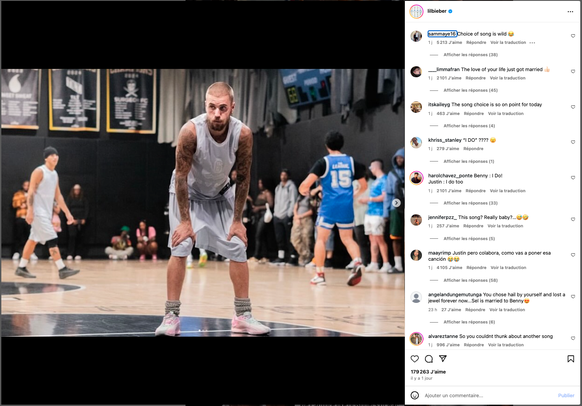 Les fans se sont régalés dans la légende.