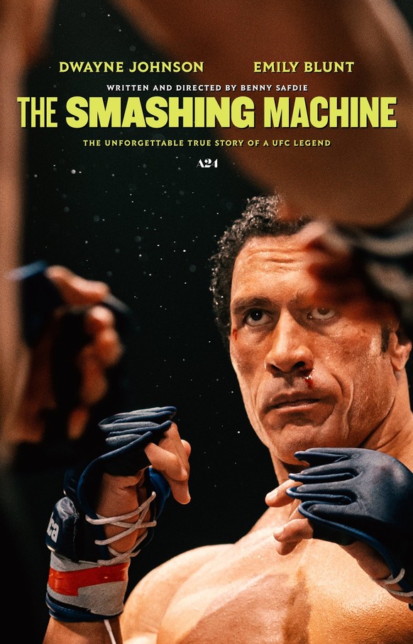 THE SMASHING MACHINE, avec Dwayne Johnson et Emily Blunt. Au cinéma le 3 octobre