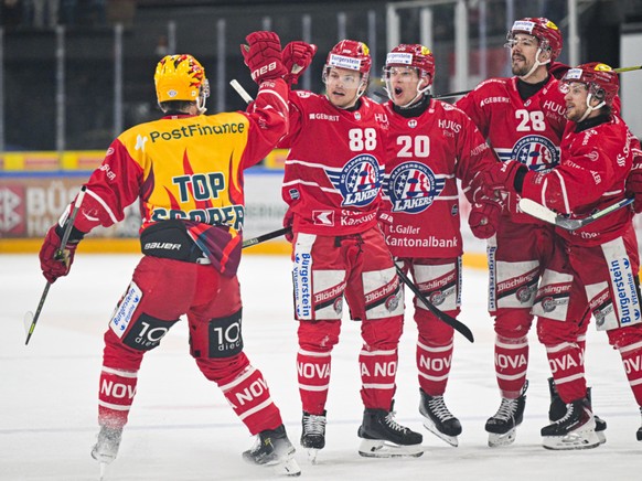 Les joueurs de Rapperswil-Jona ont pu jubiler