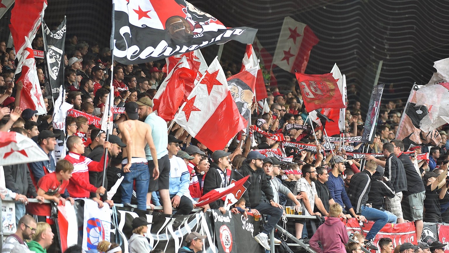 Sion, 13.05.2018, Football Raiffeisen Super League, FC Sion - FC Sion - FC Saint-Gall, FC Sion Fans