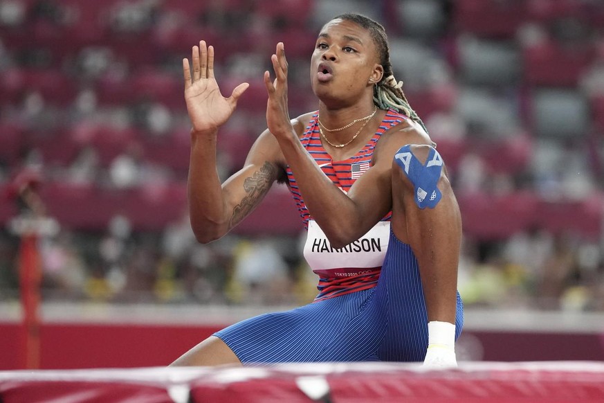 JuVaughn Harrison a participé aux finales de longueur et de hauteur aux Jeux olympiques de Tokyo.