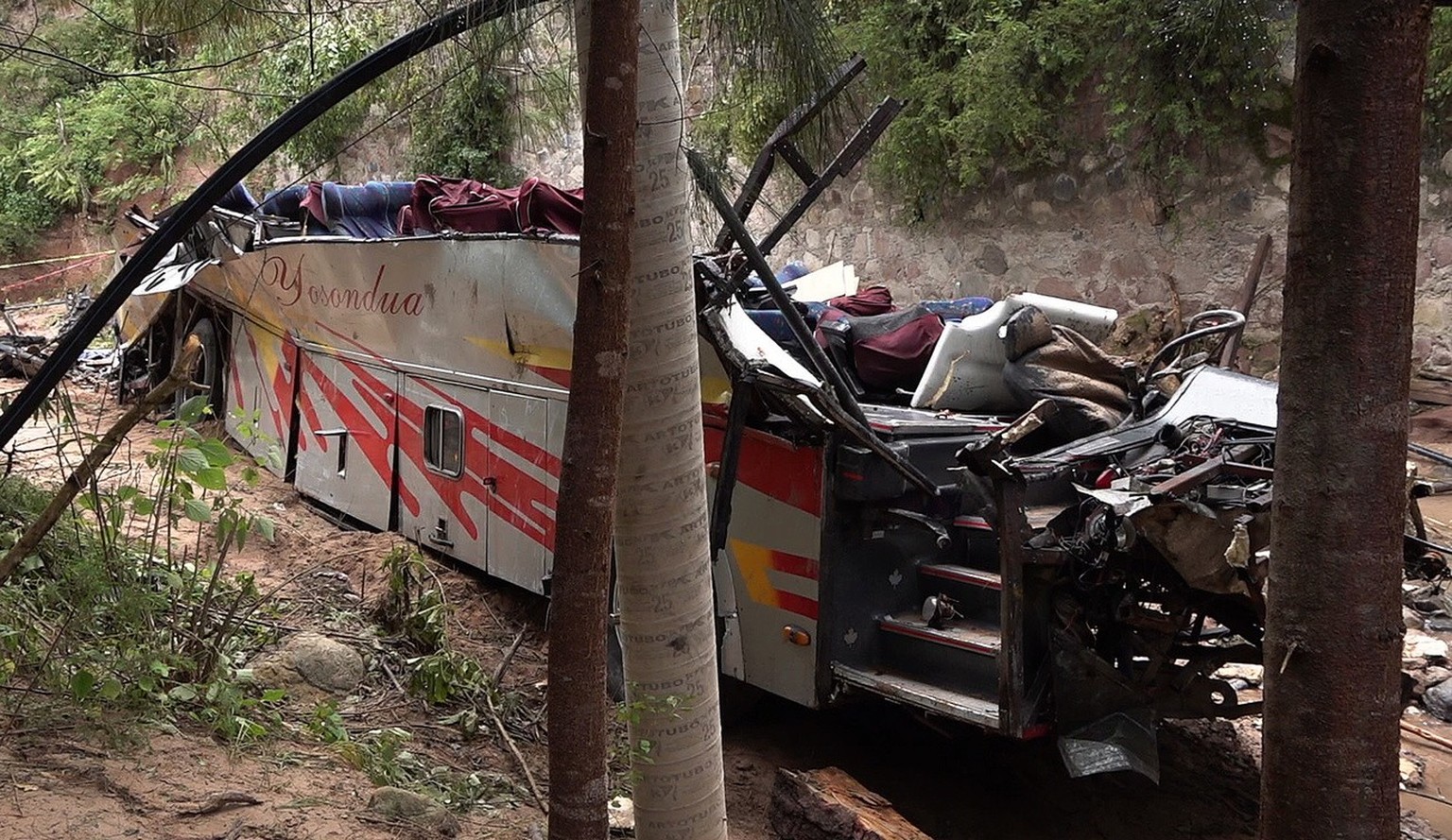 Accident de car au Mexique