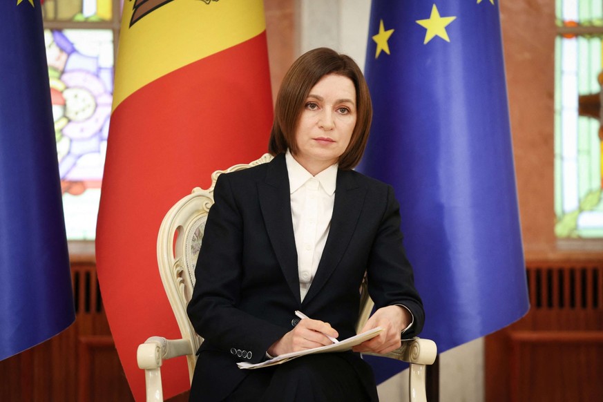 La présidente moldave, Maia Sandu.