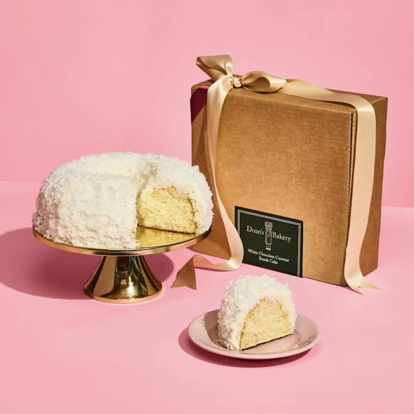 Le bundt cake est fabriqué par Doan&#039;s Bakery, une pâtisserie basée en Californie.