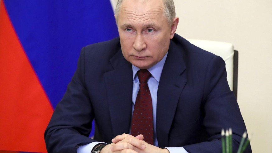 Le président russe Vladimir Poutine, le 5 avril 2022.