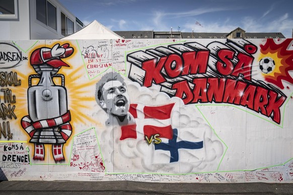 Fresque Eriksen Euro 2020