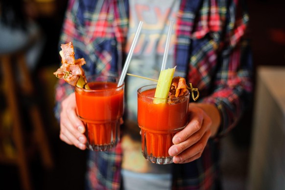 Rien de mieux qu'un bloody mary!