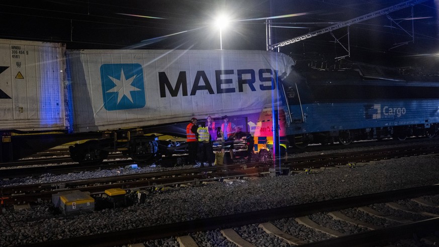 Four people died in a crash of a passenger express train and a freight train in Pardubice, Czech Republic, on June 5, 2024. The RegioJet express train, heading to Slovakia, collided head-on with a fre ...