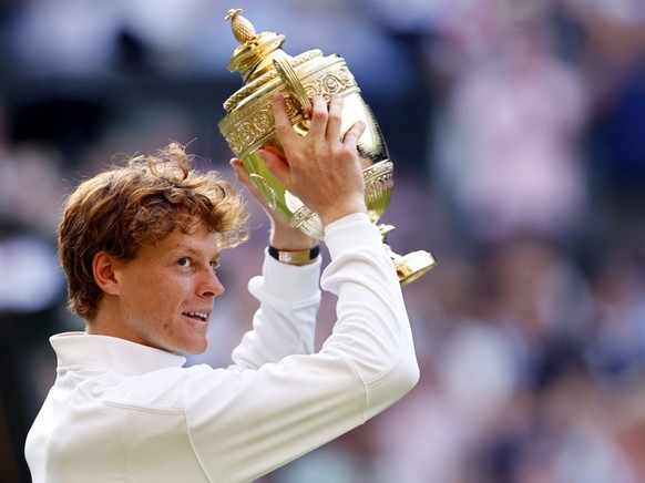 Jannik Sinner a remporté dimanche son premier Wimbledon