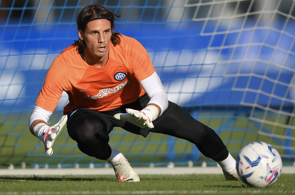 Yann Sommer s&#039;est déjà entraîné avec sa nouvelle équipe l&#039;Inter Milan.