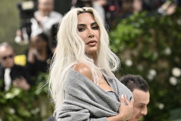 Kim Kardashian attends The Metropolitan Museum of Art&#039;s Costume Institute benefit gala celebrating the opening of the &quot;Sleeping Beauties: Reawakening Fashion&quot; exhibition on Monday, May  ...