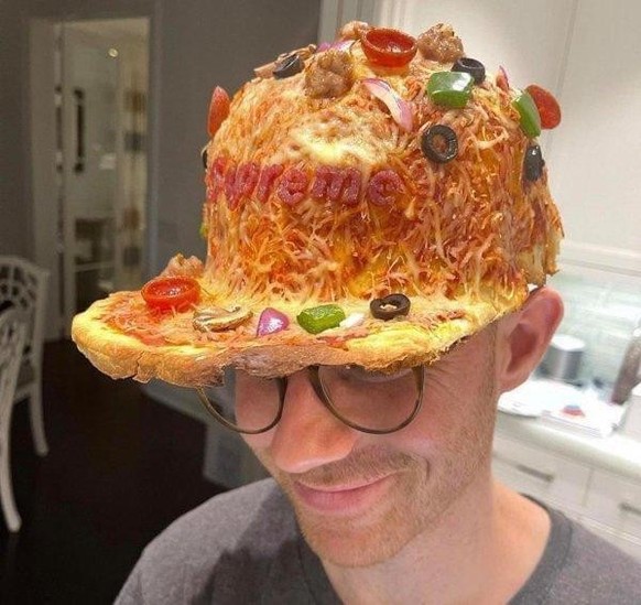 Pizza Verbrechen Hut