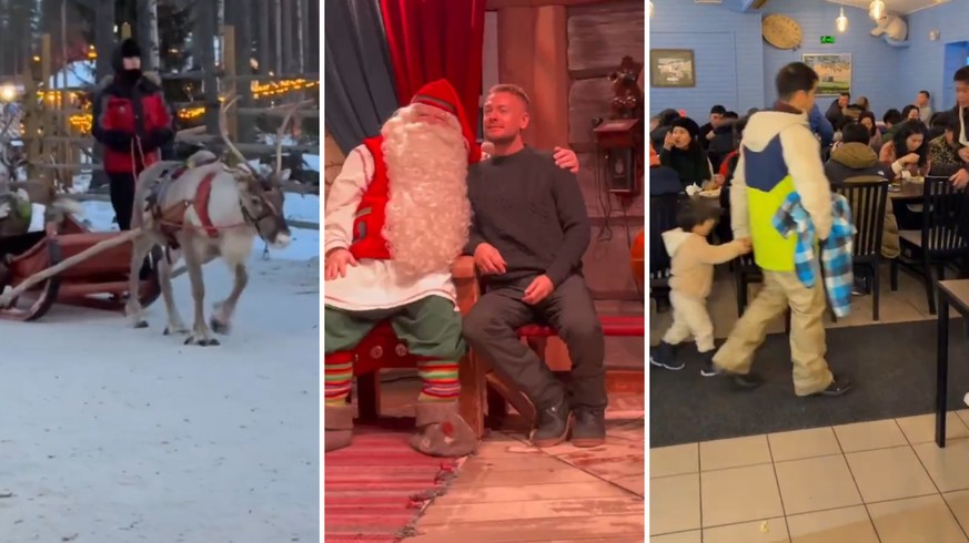 «De la merde»: Jeremstar a visité le village du Père Noël en Laponie