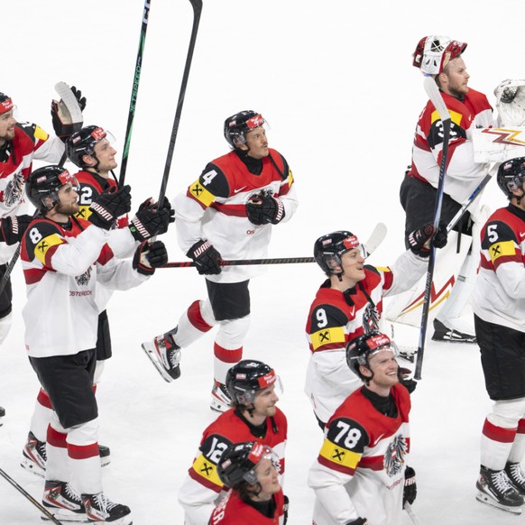 La joie des Autrichiens, qui en sont à 3 succès en 3 matches