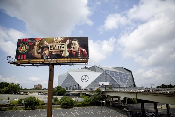 Atlanta possède également un stade incroyable architecturalement, le Mercedes-Benz Stadium.