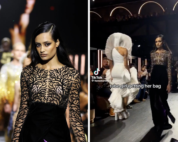«Tube Girl» fait ses débuts sur le runway pour MAC Cosmetics.