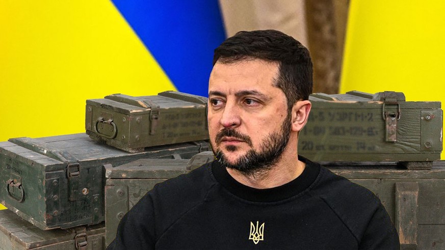 Zelensky attend des munitions de ses alliés.