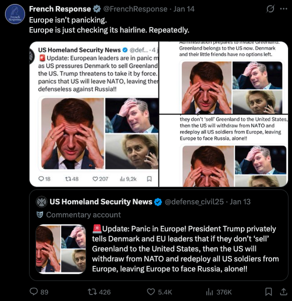 le compte @FrenchResponse.