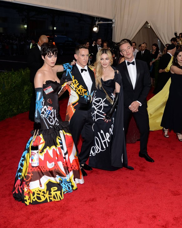 China: Through The Looking Glass Costume Institute Gala 04 May 2015 - New York, New York- Katy Perry, Jeremy Scott, Madonna, Diplo. China: Through The Looking Glass Costume Institute Gala at The Metro ...