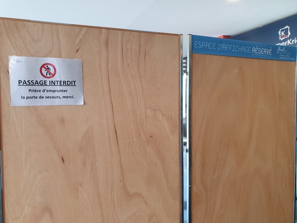 panneau indicatif Unil