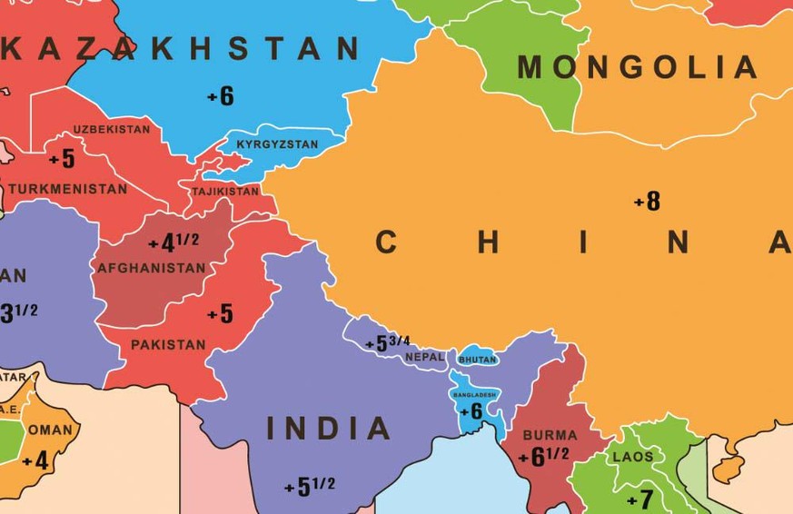Tout à l'Est, l'Afghanistan a une frontière commune avec la Chine.