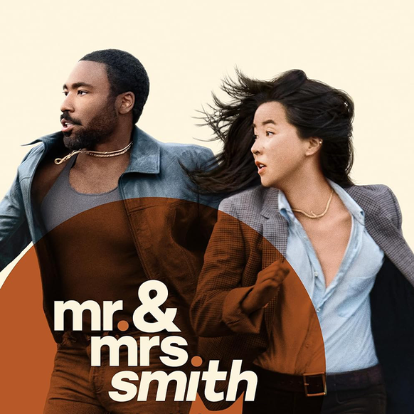 Affiche de promotion de Mr. &amp; Mrs.Smith sur Amazon Prime