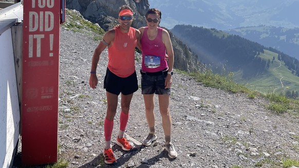Thomas et Stéphanie Graf, les organisateurs de la course.