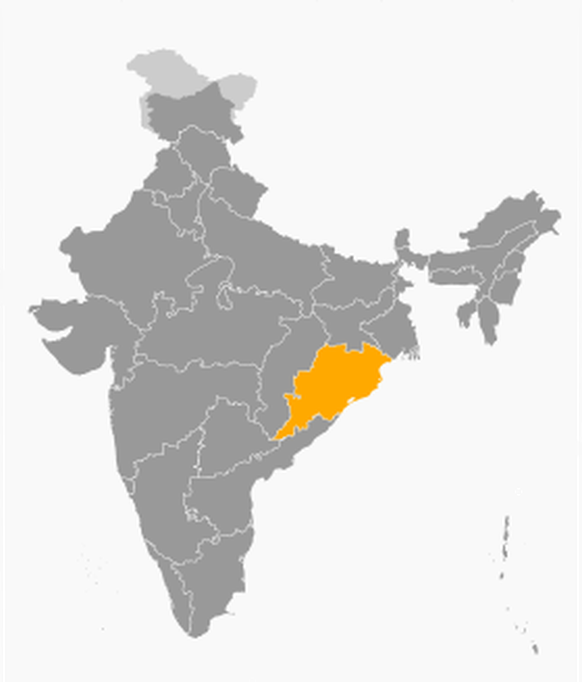 Etat d'Odisha.