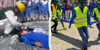 Comment les écoliers pakistanais se préparent à la guerre avec l'Inde