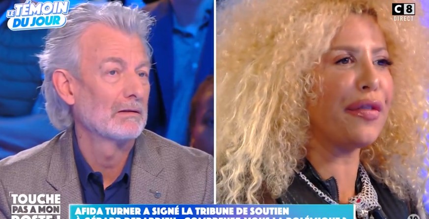 Lundi soir, Afida Turner était sur le plateau de Touche pas à mon poste.