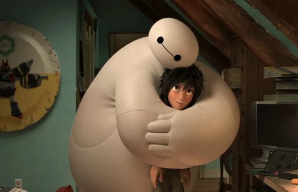 Le gros doudou Baymax, dans le film du même nom.