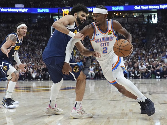 Shai Gilgeous-Alexander (2) et le Thunder ont égalisé à 2-2 face à Denver