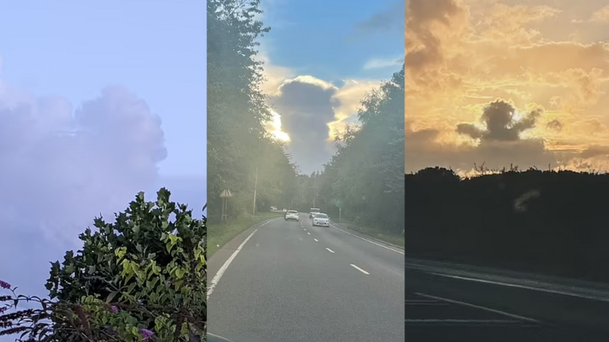 Des nuages qui évoquent... qui évoquent qui?