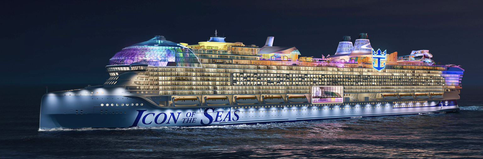 365 mètres: la longueur de l'Icon of the Seas, qui sera bientôt le plus gros paquebot de croisière du monde à voguer sur l'océan.