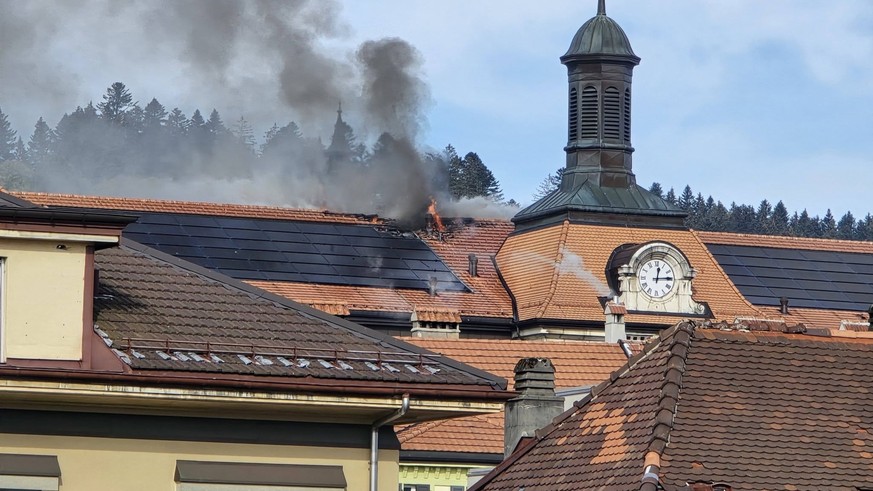 Un incendie frappe cette bibliothèque romande