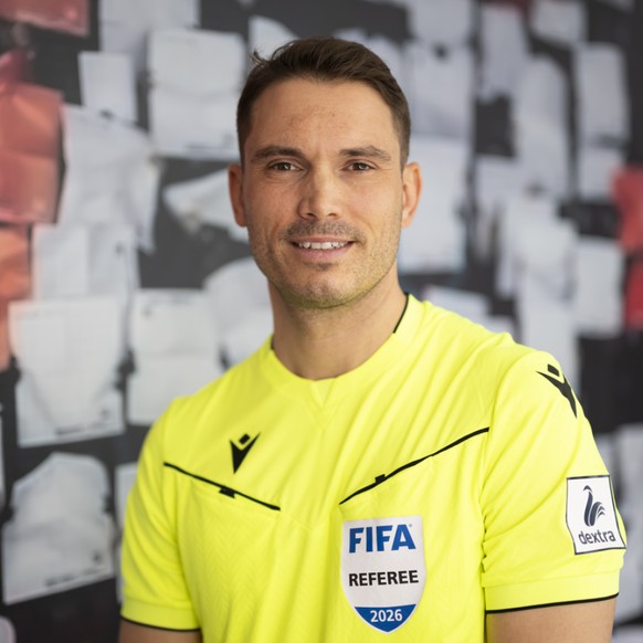 Sandro Schärer est actuellement le meilleur arbitre suisse.