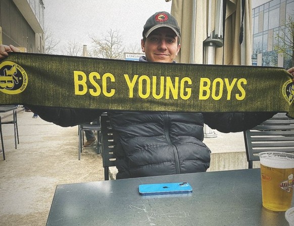 Le Vaudois Simon Pernet est un grand supporter du CP Berne et de Young Boys.