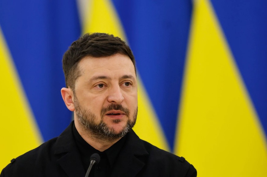Le président ukrainien Volodymyr Zelensky.