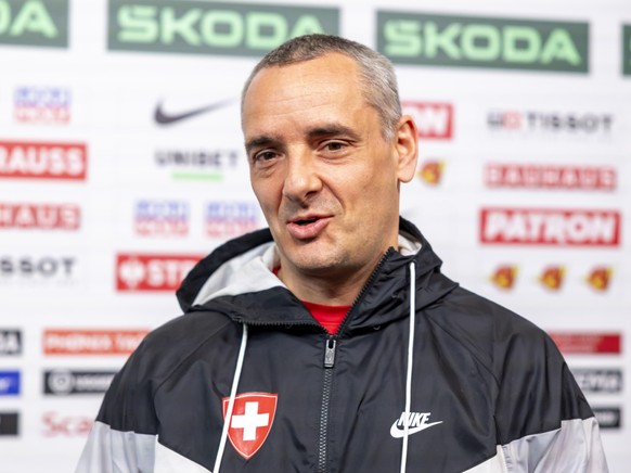 Jan Cadieux, heureux d&#039;être dans le staff de l&#039;équipe de Suisse