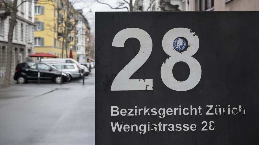 View of the district court of Zurich at Wengistrasse 28, on the occasion of the Gazprombank Switzerland court case in Zurich, taken on Wednesday, 8 March 2023. / Blick auf das Bezirksgericht Zuerich a ...