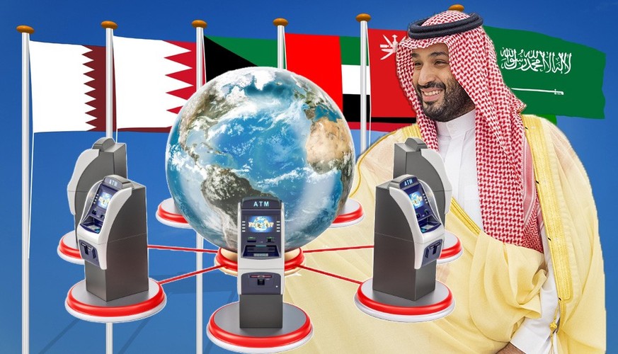 Bancomat Golfstaaten Mohammed bin Salman