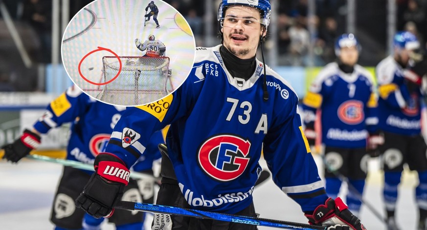 Ce hockeyeur de Gottéron marque un penalty complètement improbable 